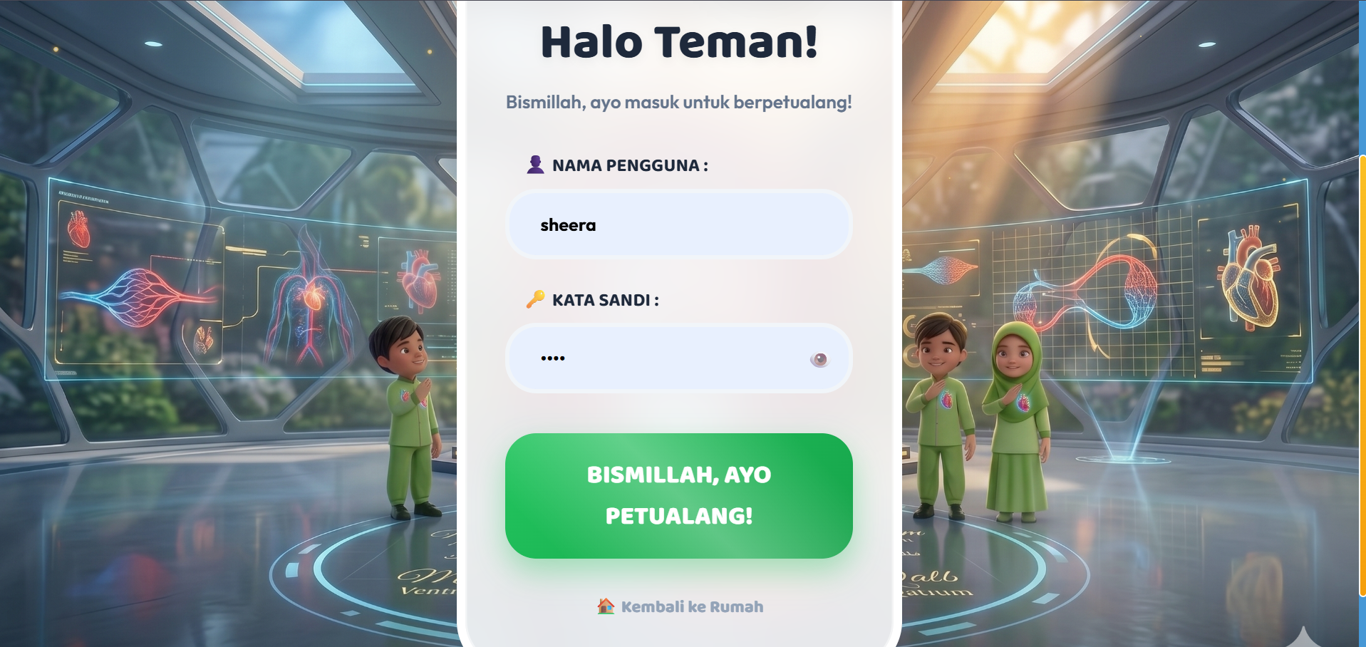 Input Nama